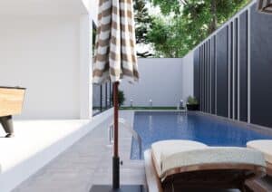 Poolside